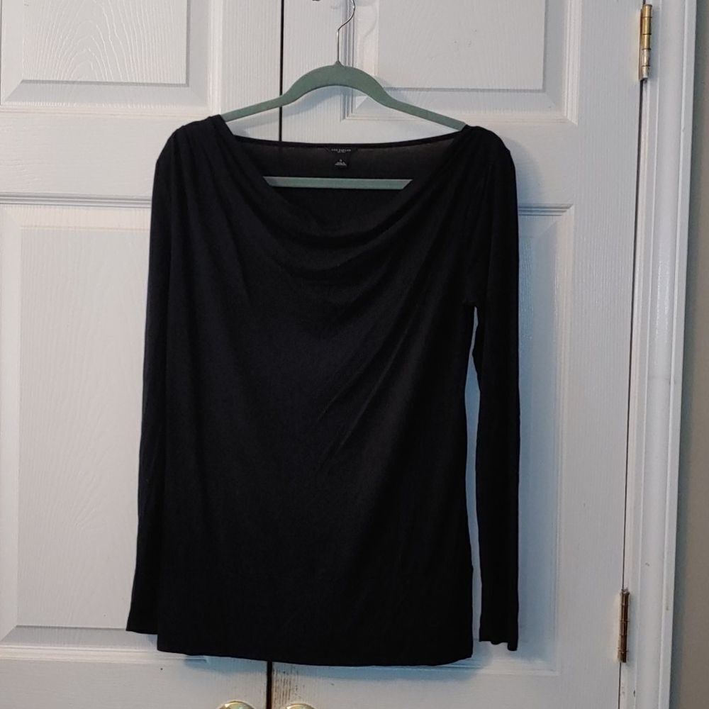 Ann Taylor black top Sz S